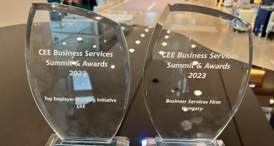 Kettő magyarországi üzleti szolgáltató központot díjaztak az idei CEE Business Services Summit & Awards gálán
