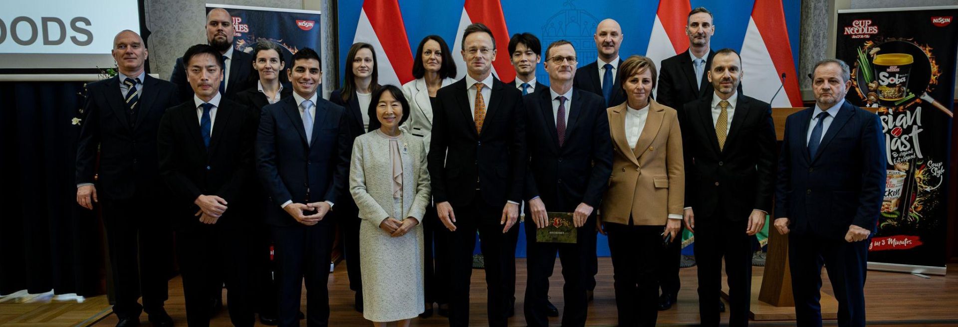 Második üzemét építi Magyarországon a japán Nissin Foods