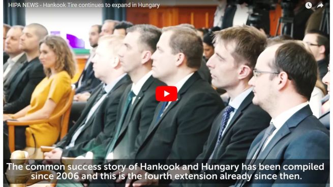 The European production site of Hankook to be extended by a new unit - VIDEO REPORT