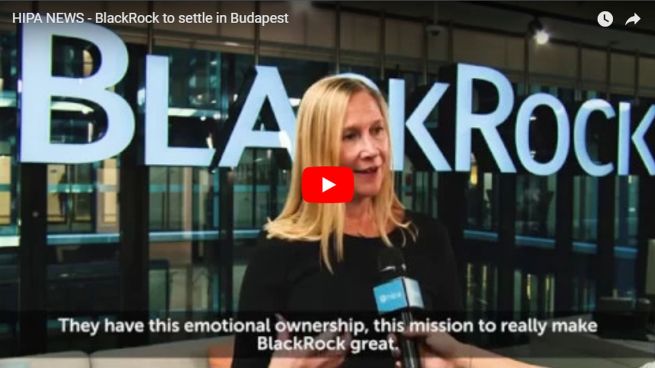 BlackRock to settle in Budapest - VIDEO REPORT