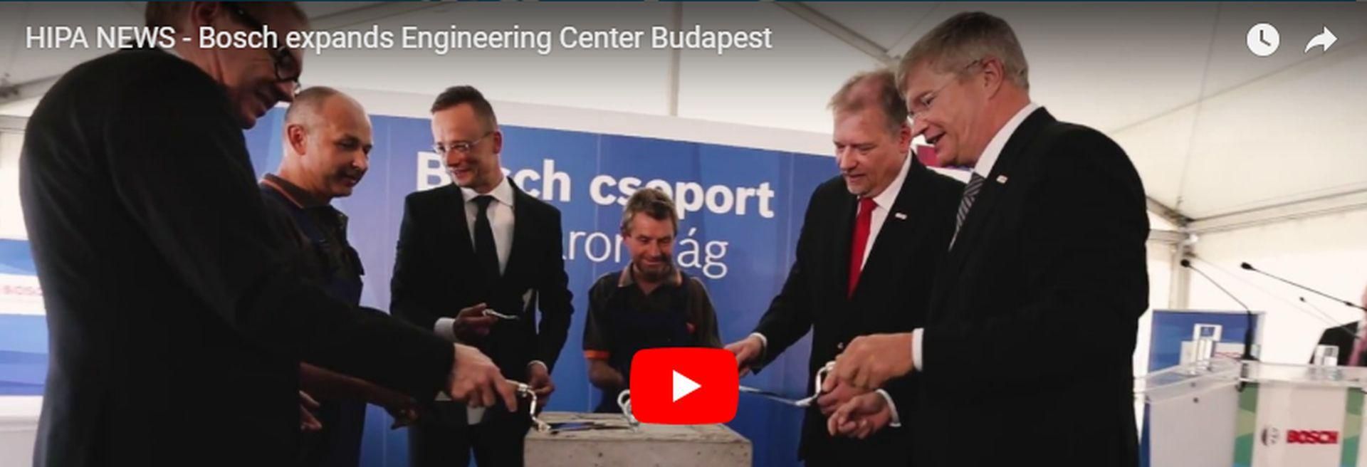Bosch expands its second largest European development centre - VIDEO REPORT