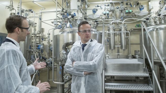 Vaccine manufacturing in Gödöllő has gained strategic importance - VIDEO REPORT