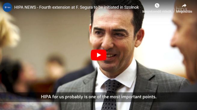 Negyedik bővítését indítja Szolnokon az F. Segura - VIDEÓ RIPORT
