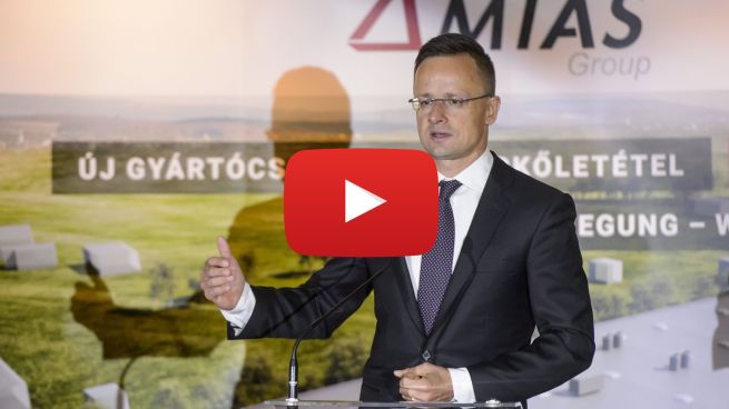 MIAS Group is constructing its second production hall in Gyöngyös - VIDEO REPORT