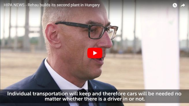 Második magyarországi üzemét építi a Rehau - VIDEÓ RIPORT