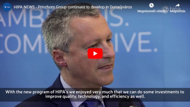 Prinzhorn Group is further developing its paper processing business in Hungary - VIDEO REPORT
