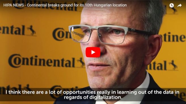 Continental is further strengthening its European presence in Hungary - VIDEO REPORT