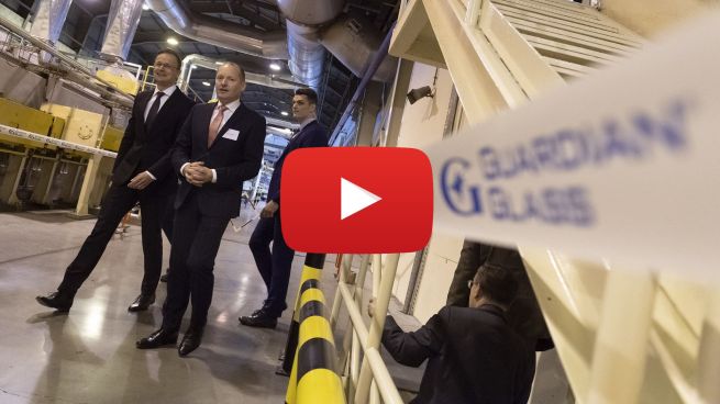 Guardian Glass inaugurates new investments at its Orosháza plant - VIDEO REPORT