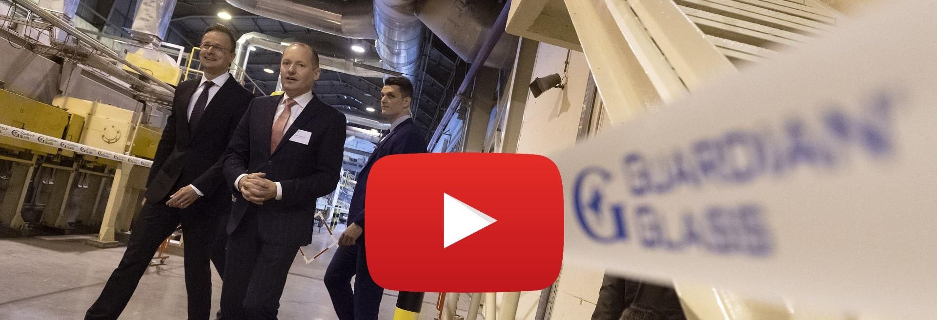 Új gyártósorral bővült a Guardian Glass orosházi síküveggyára - VIDEÓRIPORT