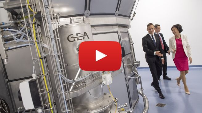 The most modern dairy processing plant of Central-Europe was inaugurated in Debrecen - VIDEO REPORT