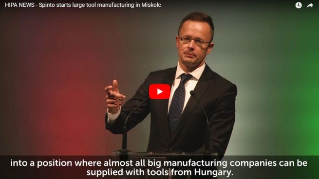 Production started in the regionally important tool factory in Miskolc - VIDEO REPORT