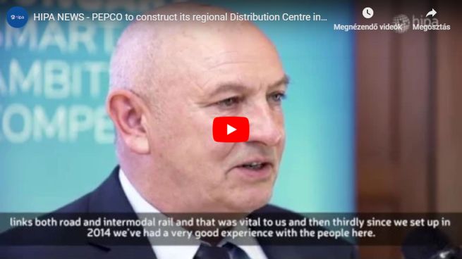 PEPCO to construct its regional Distribution Centre in Hungary - VIDEO REPORT