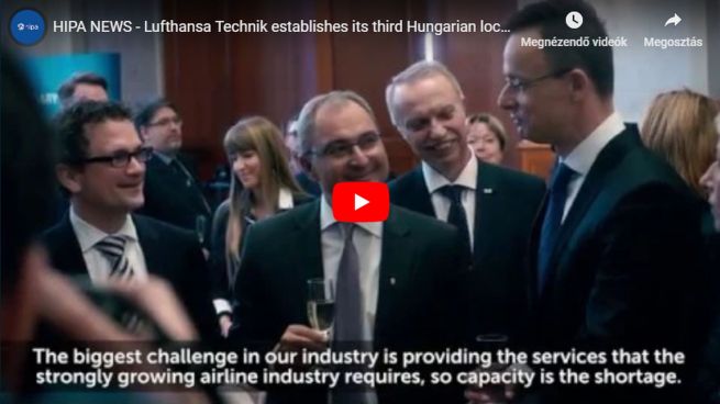 Miskolcot választotta a Lufthansa Technik - VIDEÓ RIPORT