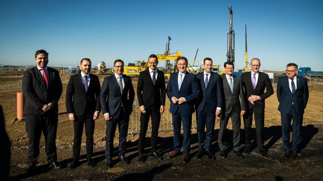 Construction of BMW Group Plant Debrecen Enters A New Phase - VIDEO REPORT