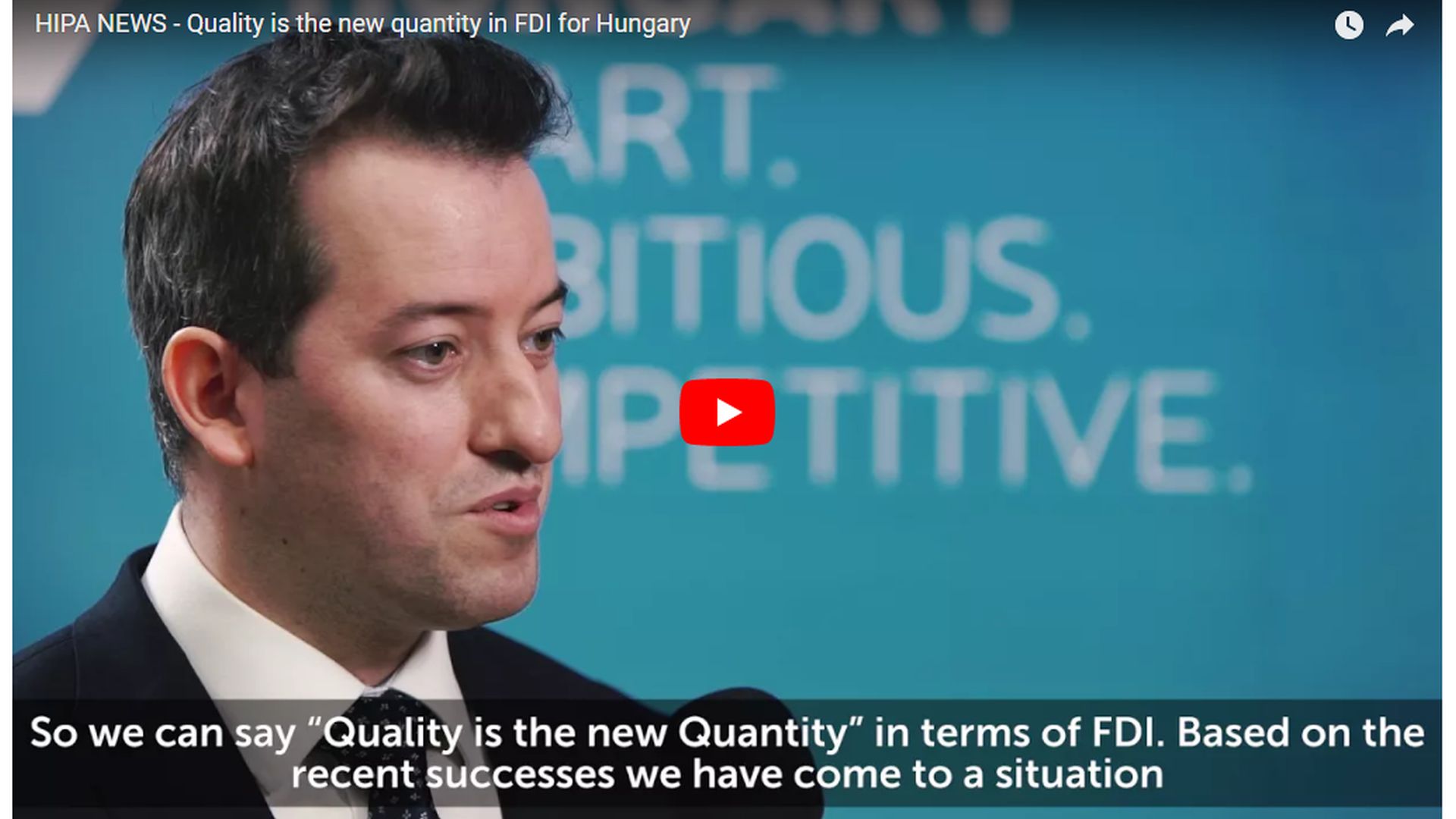 Quality is the new quantity in FDI for Hungary