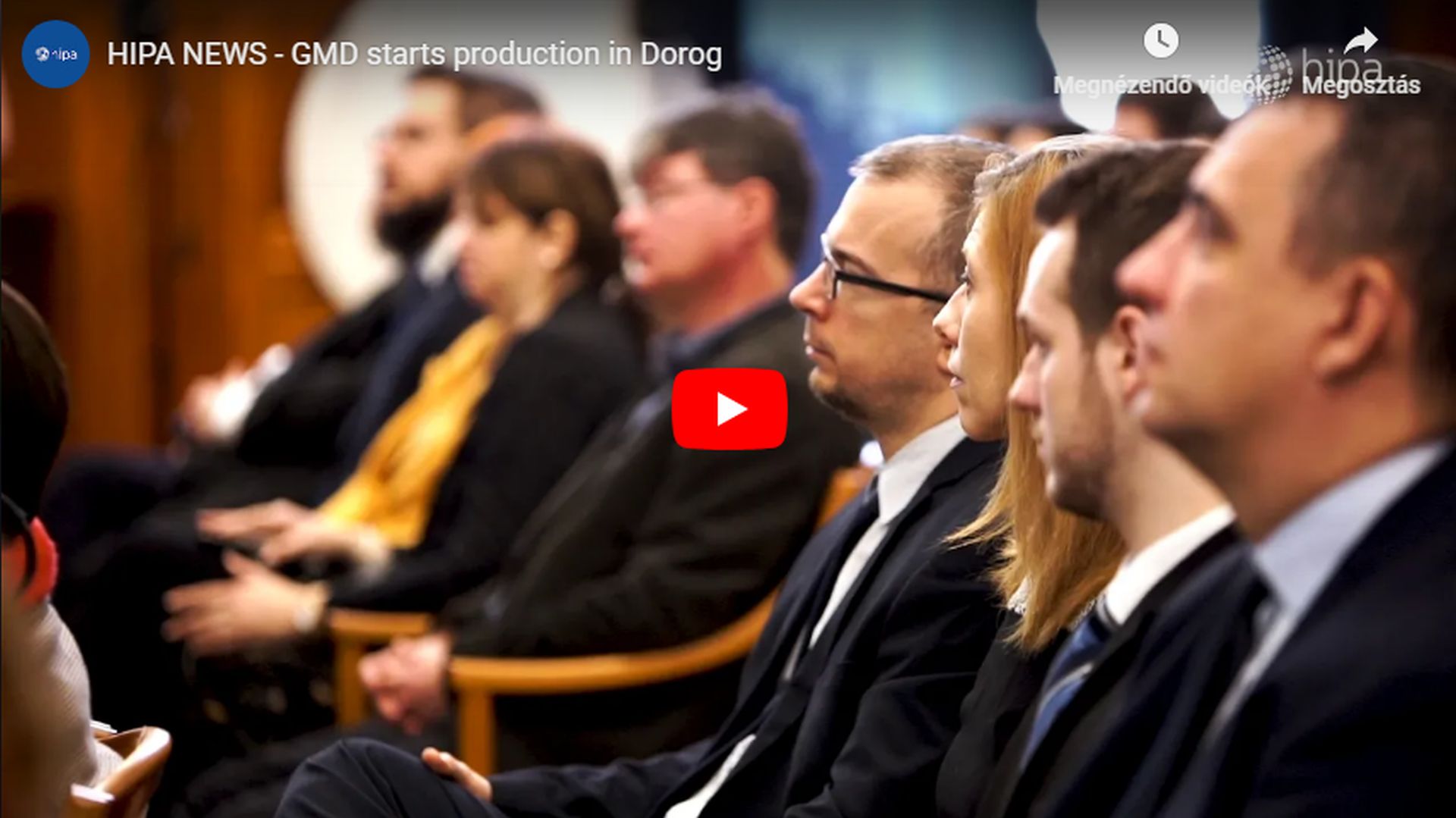 Manufacturing has been launched in the most modern European plant of the GMD Group in Dorog